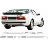 PORSCHE 944 / 924 side Stripes AUTOCOLLANT (Produit compatible)