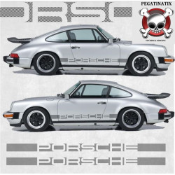 PORSCHE 911-930 YEAR 1974-1977 AUFKLEBER (Kompatibles Produkt)