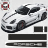 porsche 718 Cayman GT4 / GTS / S side Stripes ADESIVOS (Produto compatível)