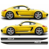 porsche 981 S BOXTER/CAYMAN  boxter side Stripes AUFKLEBER (Kompatibles Produkt)
