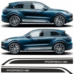 PORSCHE Cayenne side Stripes DECALS (Compatible Product)