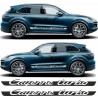 PORSCHE Cayenne TURBO side Stripes AUTOCOLLANT (Produit compatible)