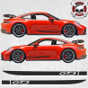 PORSCHE 992 GT3 RS side Stripes DECALS (Compatible Product)