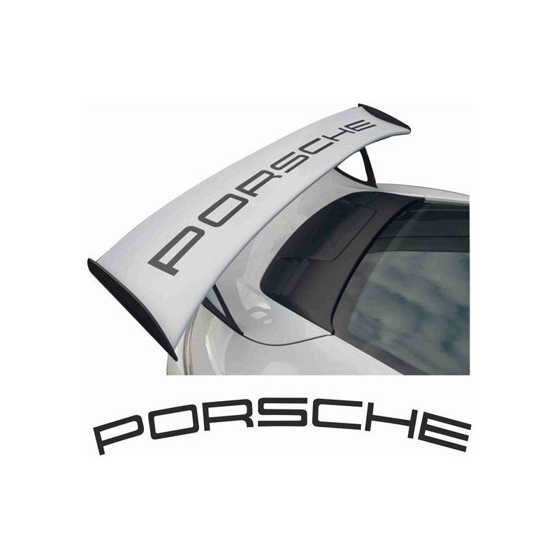 PORSCHE 991 GT3 RS rear Wing ADESIVI (Prodotto compatibile)