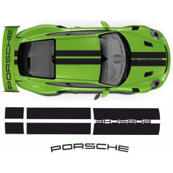 PORSCHE 991 2016- 2019 GT3 RS rear Wing ADHESIVOS (Producto compatible)