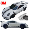 PORSCHE 991 GT3 RS side Stripes DECALS (Compatible Product)