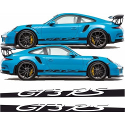 PORSCHE 991 GT3 RS side Stripes ADHESIVOS (Producto compatible)