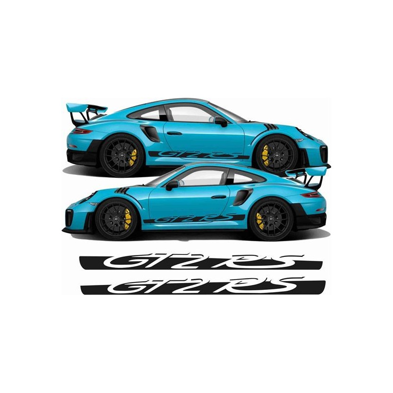 PORSCHE 991 GT2 RS side Stripes ADHESIVOS (Producto compatible)