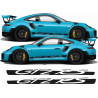 PORSCHE 991 GT2 RS side Stripes AUFKLEBER (Kompatibles Produkt)