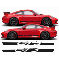 PORSCHE 991 GT3 side Stripes ADESIVOS (Produto compatível)