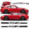 PORSCHE 991 GT3 side Stripes AUFKLEBER (Kompatibles Produkt)