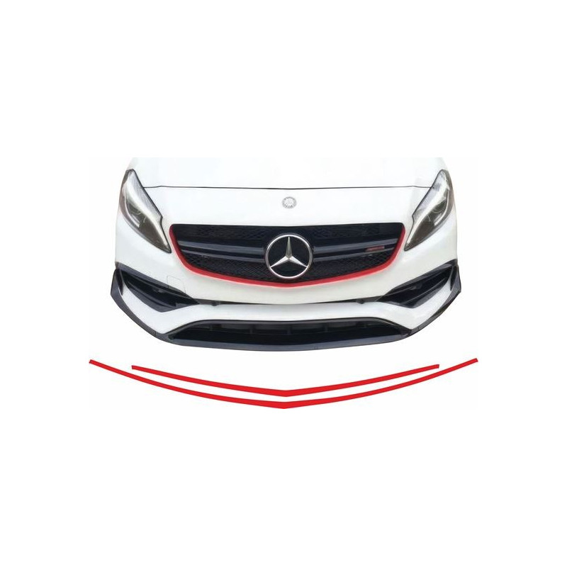 Mercedes A45 / A-Class Grille overlay ADESIVOS (Produto compatível)