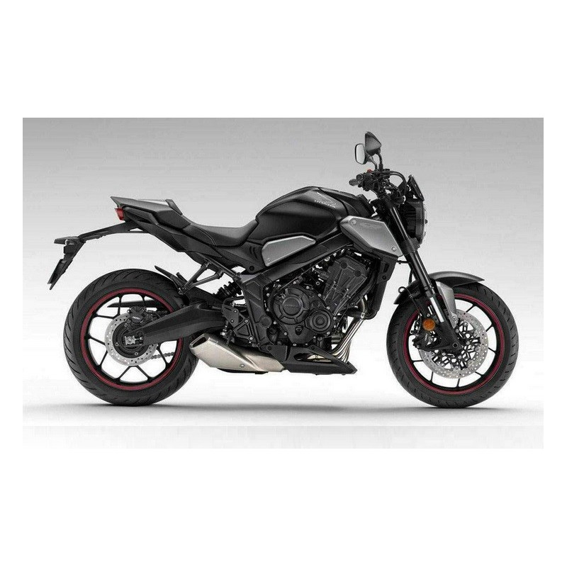 HONDA CB 650R year 2019 BLACK decals (Compatible Product)