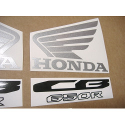 HONDA CB 650R 2024 - MATTE BLACK ADESIVOS (Produto compatível)