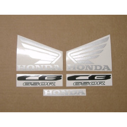 HONDA CB 650R 2024 - MATTE BLACK ADESIVOS (Produto compatível)