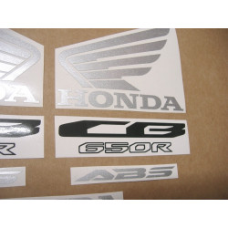 HONDA CB 650R 2021 BLUE ADESIVI (Prodotto compatibile)