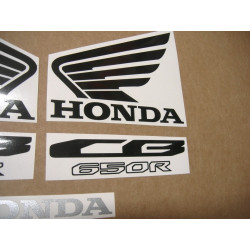 HONDA CB 650R 2024 DARK GREEN ADESIVI (Prodotto compatibile)