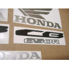 HONDA CB 650R 2024 RED AUTOCOLLANT (Produit compatible)