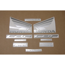 HONDA CB 600-S 2007 BLUE decals (Compatible Product)