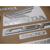 HONDA CB 600-S 2007 BLUE decals (Compatible Product)