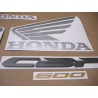 HONDA CB 600-S 2008 RED decals (Compatible Product)