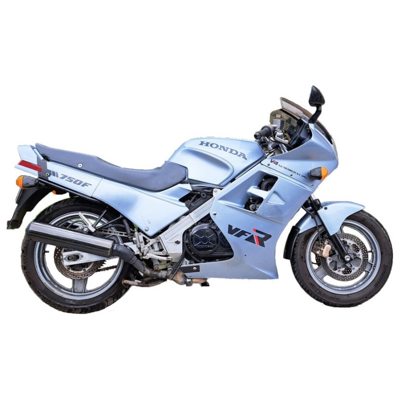 HONDA VFR 750 year 1987 AZUL CLARO ADHESIVOS (Producto compatible)