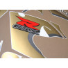 SUZUKI GSX-R 600 SRAD 1996-1999 MATTE GOLD adesivi (Prodotto compatibile)
