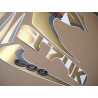SUZUKI GSX-R 600 SRAD 1996-1999 MATTE GOLD aufkleber (Kompatibles Produkt)