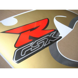 SUZUKI GSX-R 600 SRAD 1996-1999 MATTE GOLD adhesivos (Producto compatible)