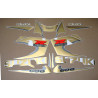 SUZUKI GSX-R 600 SRAD 1996-1999 MATTE GOLD aufkleber (Kompatibles Produkt)