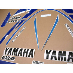 Yamaha FZR 1000 year 1991 - WHITE/BLUE AUFKLEBER (Kompatibles Produkt)