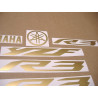 YAMAHA YZF-R3 CUSTOM MATTE GOLD AUTOCOLLANT (Produit compatible)