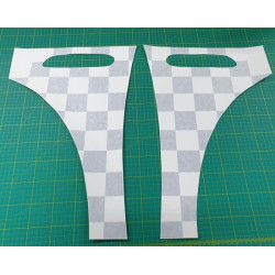 Mini R52 / R53 Cooper S Checkmate side Scuttle AUFKLEBER  (Kompatibles Produkt)