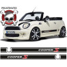 Mini R52 / R53 Cooper S AC Schnitzer side Stripes DECALS (Compatible Product)
