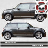 Mini R52 / R53 GT Style side Stripes AUFKLEBER  (Kompatibles Produkt)