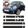 Mini R56 Cooper / One / D Viper Stripe DECALS (Compatible Product)