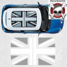Mini R55 / R56 / R60 panoramic Glass Union Jack  ADESIVOS (Produto compatível)