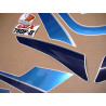 HONDA CBX 750F AÑO 1987 WHITE/BLUE decals (Compatible Product)