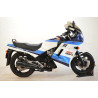 HONDA CBX 750F AÑO 1987 WHITE/BLUE decals (Compatible Product)