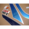 HONDA CBX 750F AÑO 1987 WHITE/BLUE decals (Compatible Product)