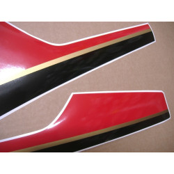 HONDA CBX 750F AÑO 1986 - WHITE/RED/BLACK adesivi (Prodotto compatibile)