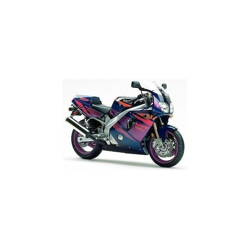 Yamaha FZR 600 1995 GREEN/BLUE/PURPLE ADESIVOS (Produto compatível)