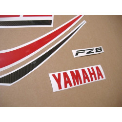 YAMAHA FZ8 2012 50th ANNIVERSARY AUTOCOLLANT (Produit compatible)