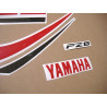 YAMAHA FZ8 2012 50th ANNIVERSARY Stickers (Compatible Product)