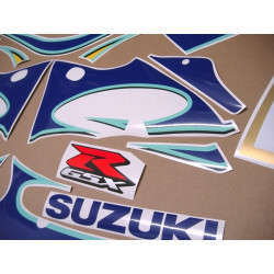 Suzuki GSX-R 600 YEAR 2000 CORONA AUTOCOLLANT (Produit compatible)
