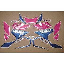 Yamaha TZR 125 YEAR 1996 WHITE/PINK/BLUE ADESIVI (Prodotto compatibile)