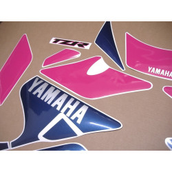 Yamaha TZR 125 YEAR 1996 WHITE/PINK/BLUE ADESIVI (Prodotto compatibile)
