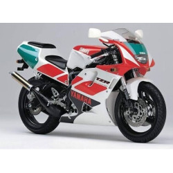 Yamaha TZR 250 1995 WHITE/RED/GREEN ADESIVO (Produto compatível)
