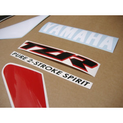 Yamaha TZR 250 1994  WHITE/RED/BLACK ADESIVI (Prodotto compatibile)