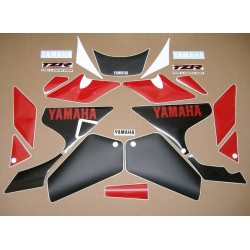 Yamaha TZR 250 1994  WHITE/RED/BLACK DECALS (Compatible Product)